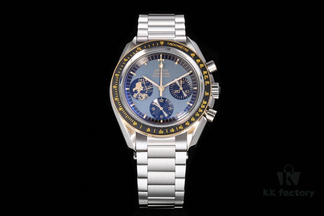 6931a804ccd8ab3d7af9c6dd Brand New OMEGA Speedmaster Series Apollo 11 Bold Arrival Professional Moonwatch