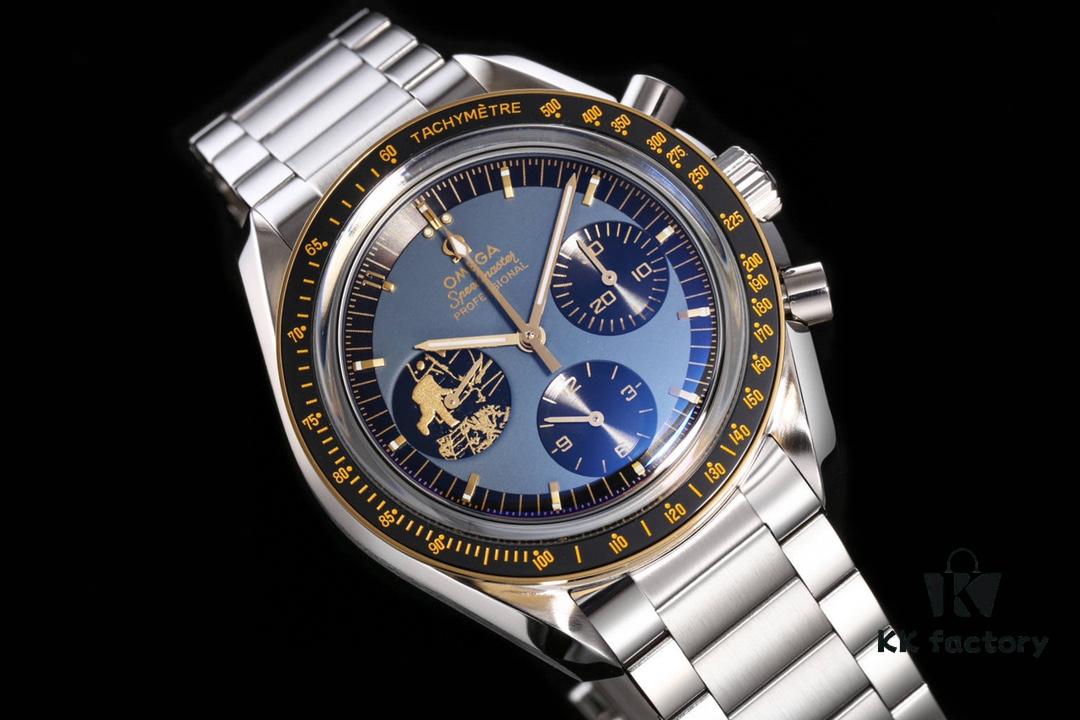 6931a804ccd8ab3d7af9c6df Brand New OMEGA Speedmaster Series Apollo 11 Bold Arrival Professional Moonwatch