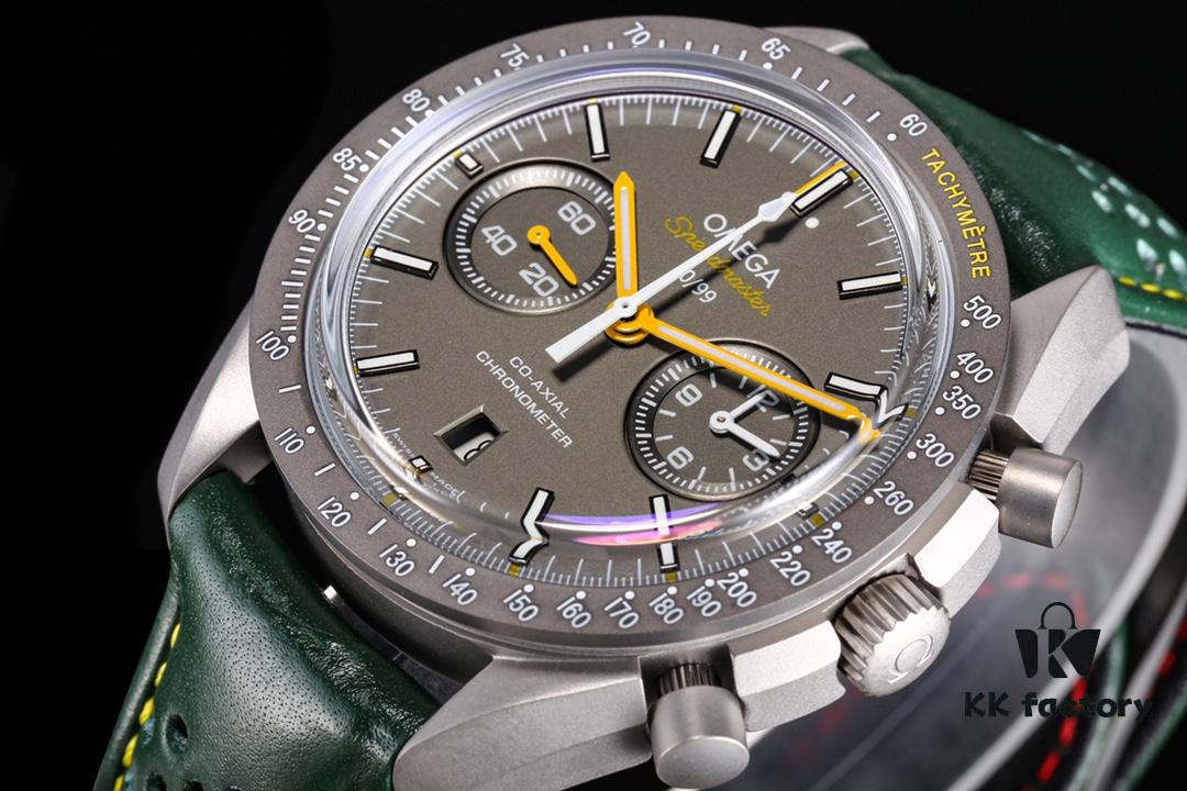 6931a805ccd8ab3d7af9c6e9 New Omega OMEGA Speedmaster Dark Side of the Moon Watch 311.92.44.51.99.001 OB2, 44.25mm Co-Axial Chronograph with Grey Ceramic Bezel and Green-Grey Dial