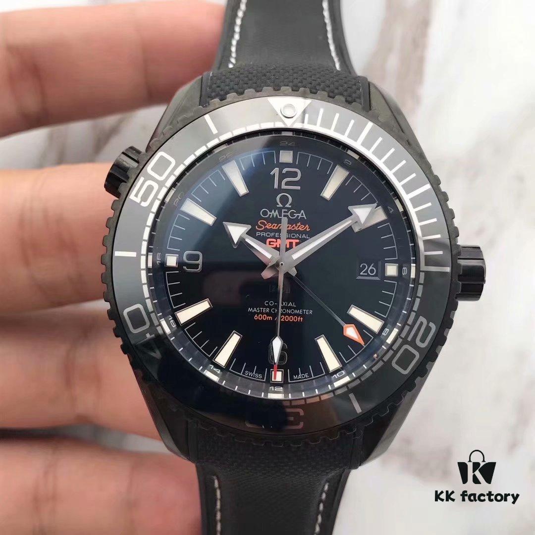 6931a809ccd8ab3d7af9c72f BF Fine Omega Seamaster 600m Series Automatic Mechanical Men's Watch with Original 4-Hand GMT8906 Movement