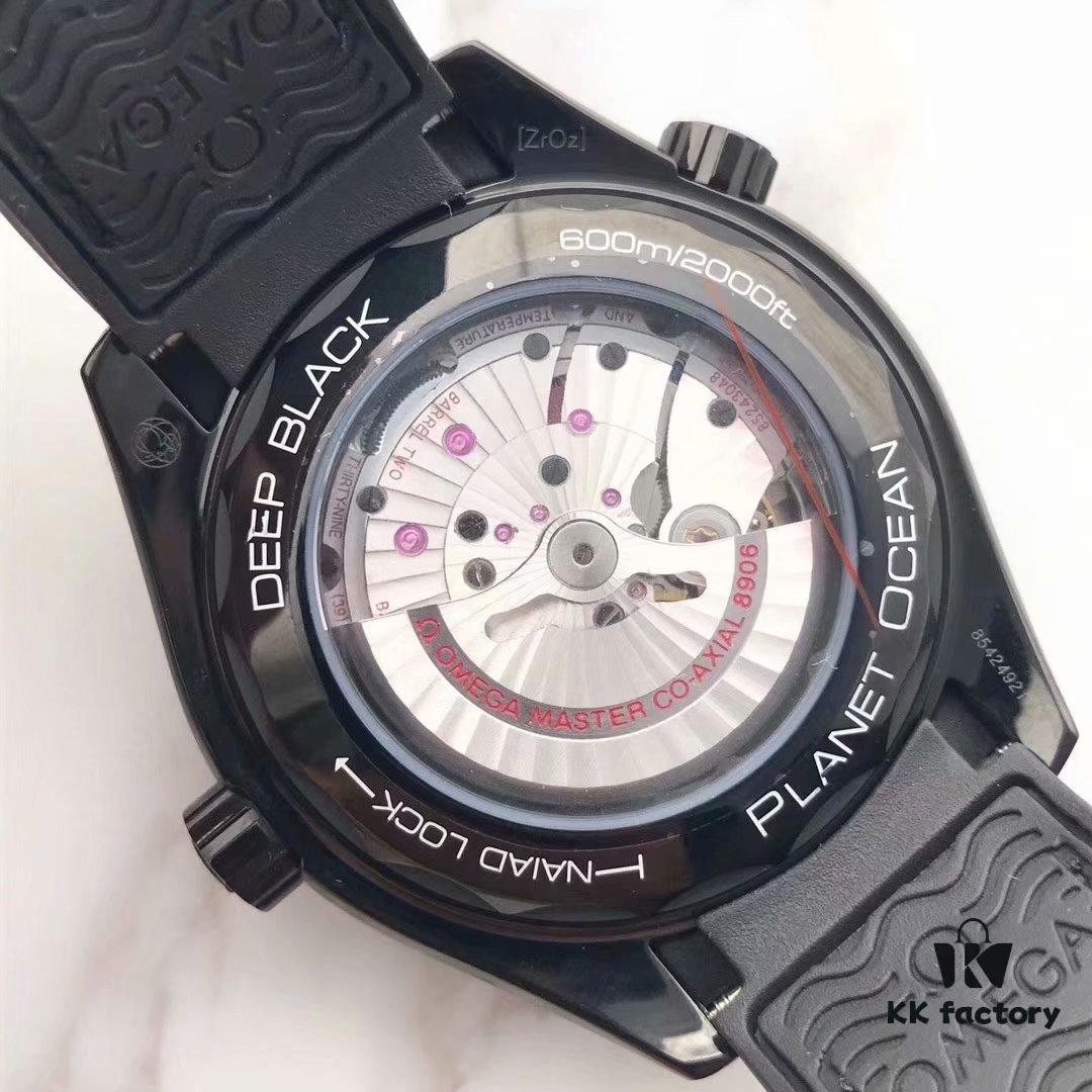 6931a809ccd8ab3d7af9c735 BF Fine Omega Seamaster 600m Series Automatic Mechanical Men's Watch with Original 4-Hand GMT8906 Movement