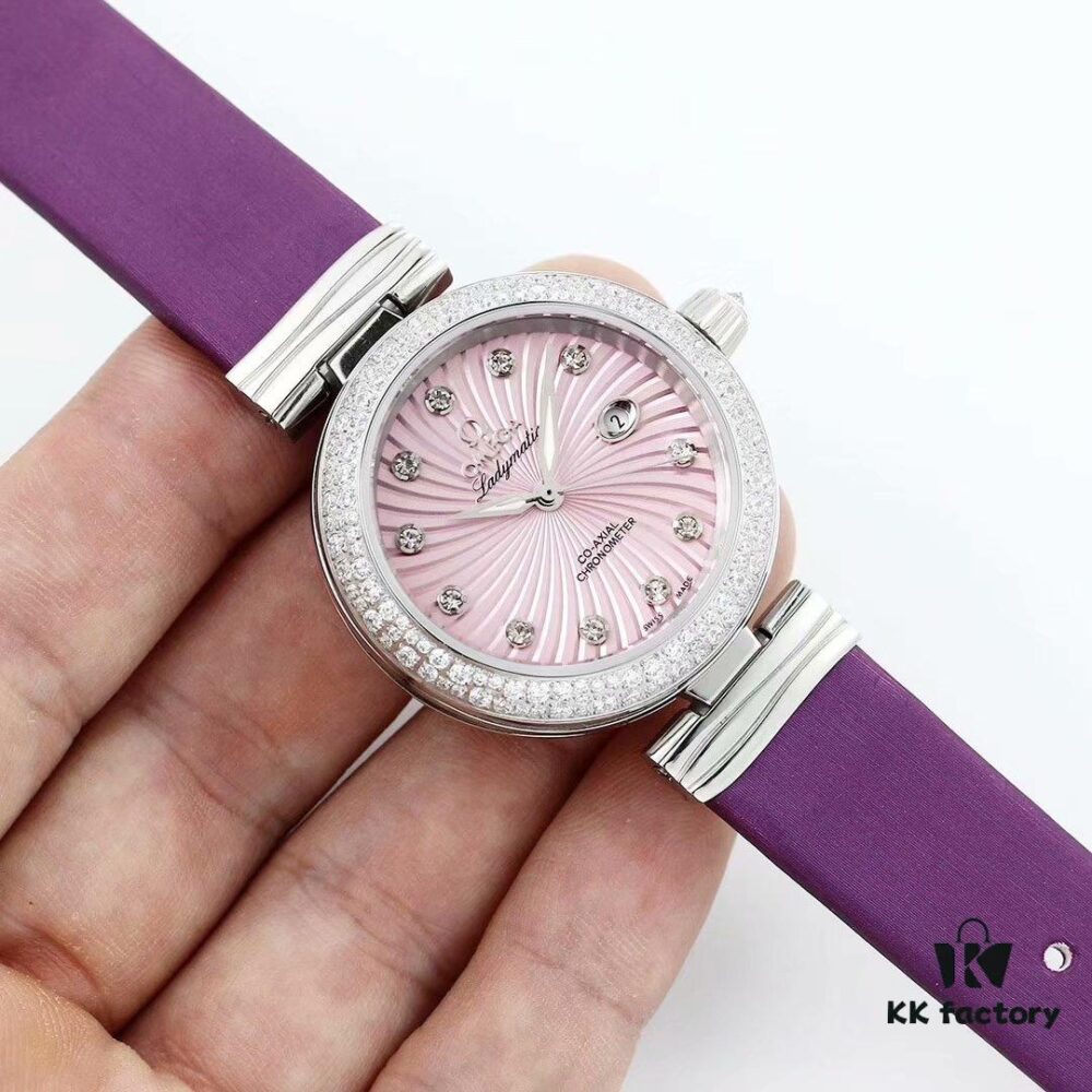 6931a80accd8ab3d7af9c737 BF Fine V4 Edition Omega De Ville Ladymatic Bird's Nest Series Ladies Mechanical Watch