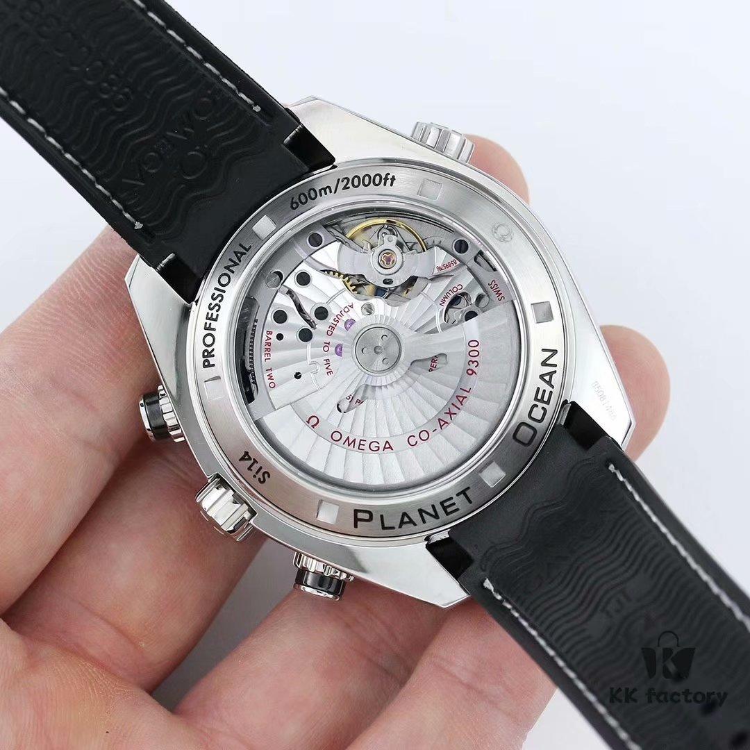 6931a80accd8ab3d7af9c747 BF Fine Omega Seamaster 600m Diver Series 45.5mm Men's Automatic Chronograph with 9300 Movement, High Luminosity, Waterproof, Compatible with Rubber and Steel Bracelets