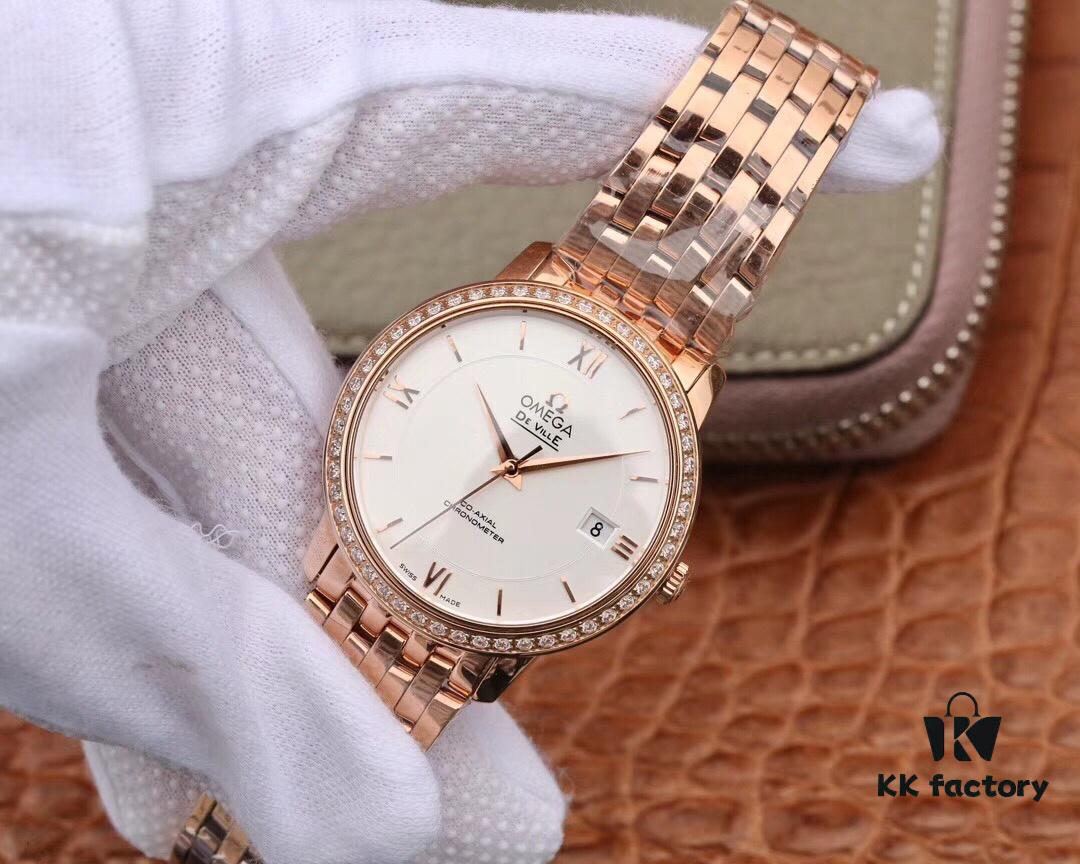 6931a80cccd8ab3d7af9c766 VK Factory De Ville Series, 36.8mm V2 Version Arrived! The Only Replica Omega with Fully Interchangeable Parts on the Market!