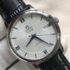 6931a810ccd8ab3d7af9c79c KY's Latest Masterpiece Omega De Ville Series, Full Watch Molded from Original, 12-Month Development, 39.5mm Diameter, Equipped with Imported Stable 9015 Movement, Paired with American Crocodile Leather Strap