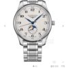 6931a814ccd8ab3d7af9c7ec LONGINES - Master Collection Real Moon Phase 24-Hour Fully Automatic Mechanical Watch for Men, 40mm, 316L Stainless Steel, Double Dome Mineral Glass, Butterfly Clasp