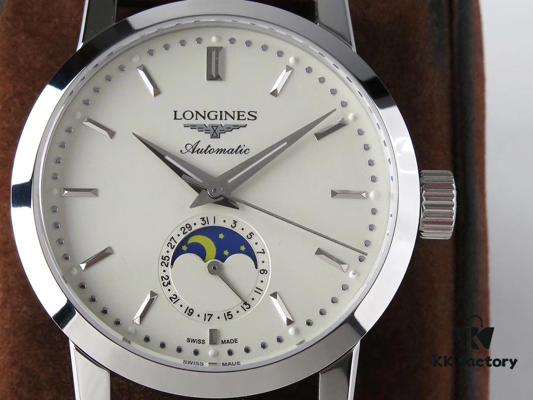 6931a816ccd8ab3d7af9c80e AC's Latest Moon Phase Watch, Longines Classic Traditional Series L4.826.4.92.2