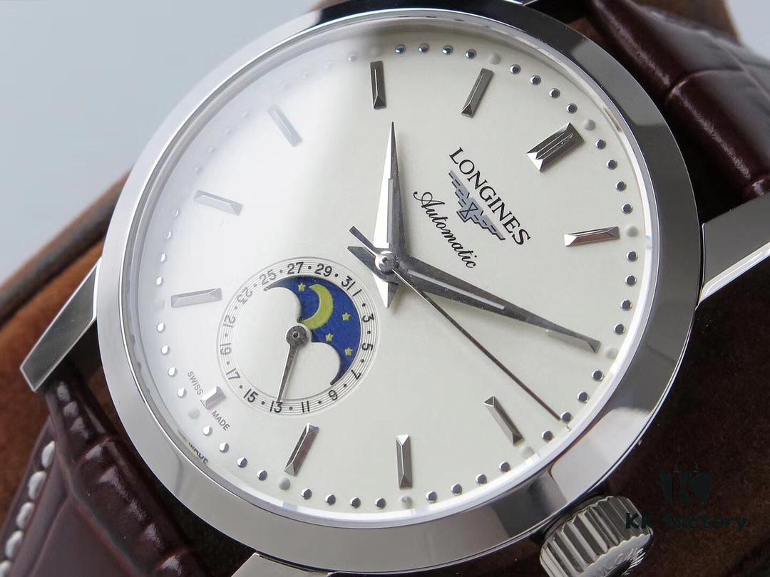 6931a816ccd8ab3d7af9c80f AC's Latest Moon Phase Watch, Longines Classic Traditional Series L4.826.4.92.2