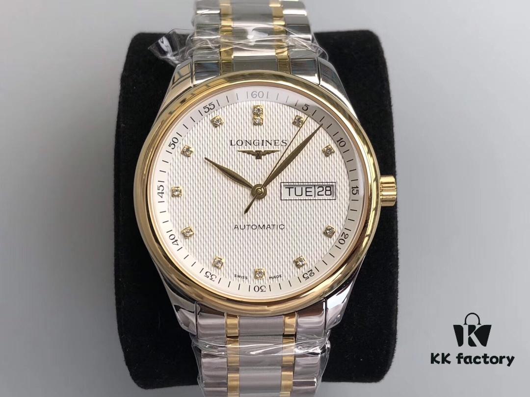 6931a818ccd8ab3d7af9c828 Longines Master Collection Dual Calendar Watch - KY Production, Highest Market Version with Original Swiss ETA2836-2 Movement