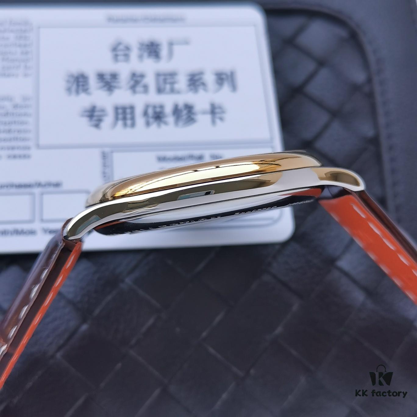 Taiwan Factory [Artisan Premium] Longines Master Calendar Six Position Series, Original Mold Development, 100% Interchangeable with Genuine Parts, 38.5mm Ultra-Thin Automatic Watch with Sapphire Crystal and Modified 2892 L619/888 Movement