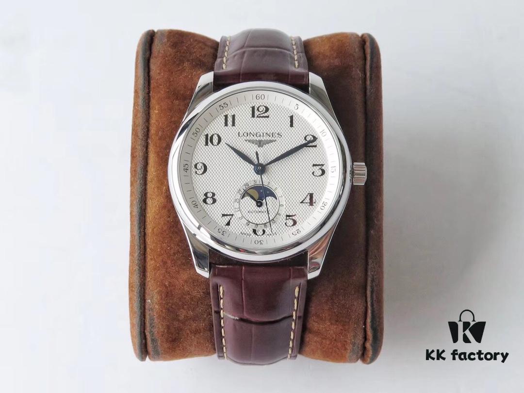 GS's Year-End Masterpiece: Longines Master Collection L2.909.4.78.3 Moonphase Watch Takes Center Stage with Elegant Simplicity