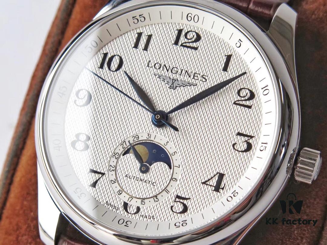 GS's Year-End Masterpiece: Longines Master Collection L2.909.4.78.3 Moonphase Watch Takes Center Stage with Elegant Simplicity