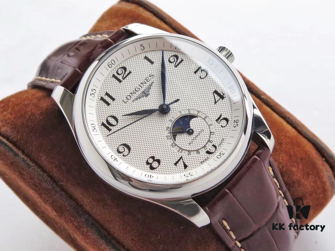GS's Year-End Masterpiece: Longines Master Collection L2.909.4.78.3 Moonphase Watch Takes Center Stage with Elegant Simplicity