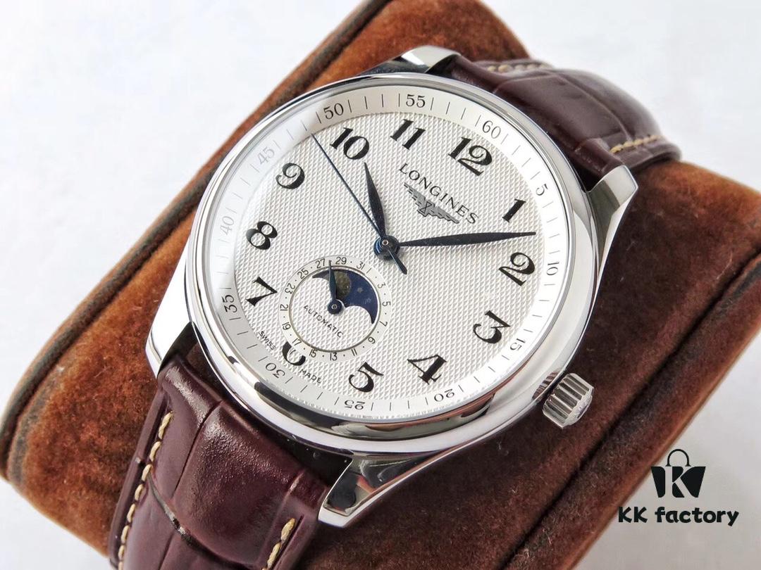 GS's Year-End Masterpiece: Longines Master Collection L2.909.4.78.3 Moonphase Watch Takes Center Stage with Elegant Simplicity