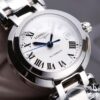 6931a820ccd8ab3d7af9c8ab Mechanical Women's Watch with Full Circle VVS Genuine Diamonds, Longines La Lune L8.111.4.87.6, 120m Waterproof, Japanese NH05 Movement, Sapphire Crystal, Blue Heat-Treated Hands