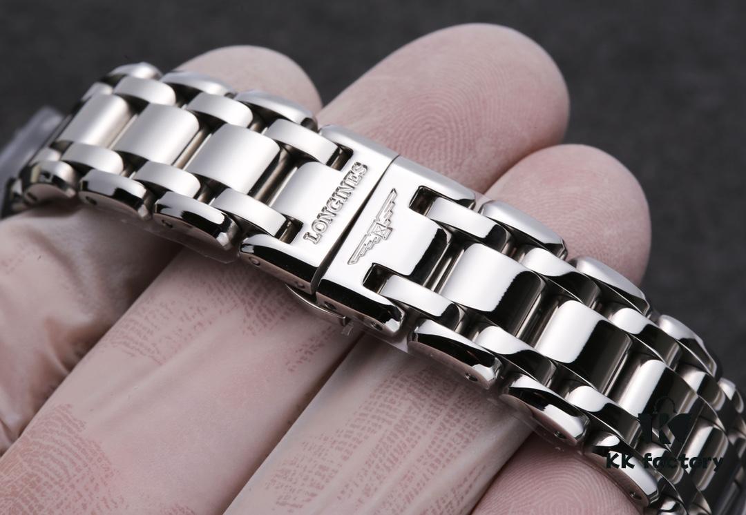 6931a820ccd8ab3d7af9c8ae Mechanical Women's Watch with Full Circle VVS Genuine Diamonds, Longines La Lune L8.111.4.87.6, 120m Waterproof, Japanese NH05 Movement, Sapphire Crystal, Blue Heat-Treated Hands