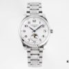 6931a824ccd8ab3d7af9c8fb GS Masterpiece: Longines Master Collection L2.909.4.78.3 Moon Phase Watch Makes a Stunning Debut with Simplicity and Elegance Exuding Composure and Grace