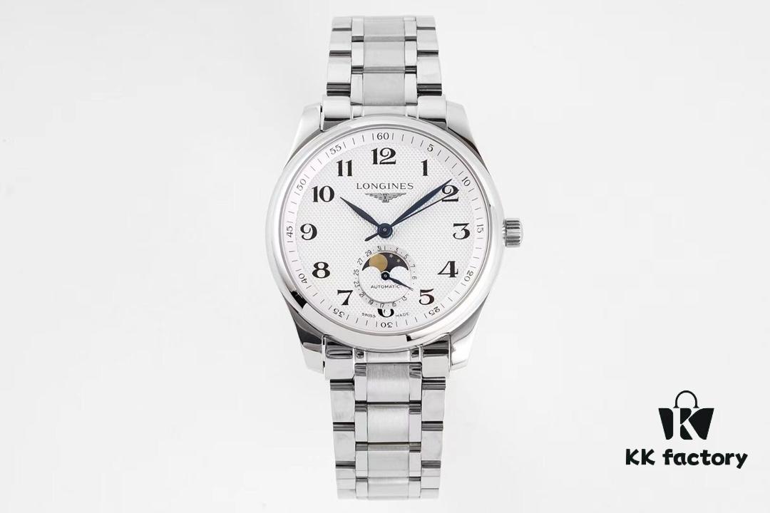 6931a824ccd8ab3d7af9c8fb GS Masterpiece: Longines Master Collection L2.909.4.78.3 Moon Phase Watch Makes a Stunning Debut with Simplicity and Elegance Exuding Composure and Grace
