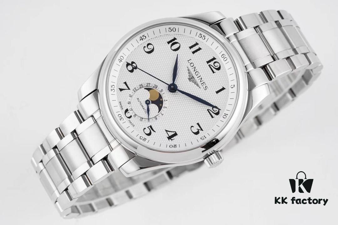 6931a824ccd8ab3d7af9c8fc GS Masterpiece: Longines Master Collection L2.909.4.78.3 Moon Phase Watch Makes a Stunning Debut with Simplicity and Elegance Exuding Composure and Grace