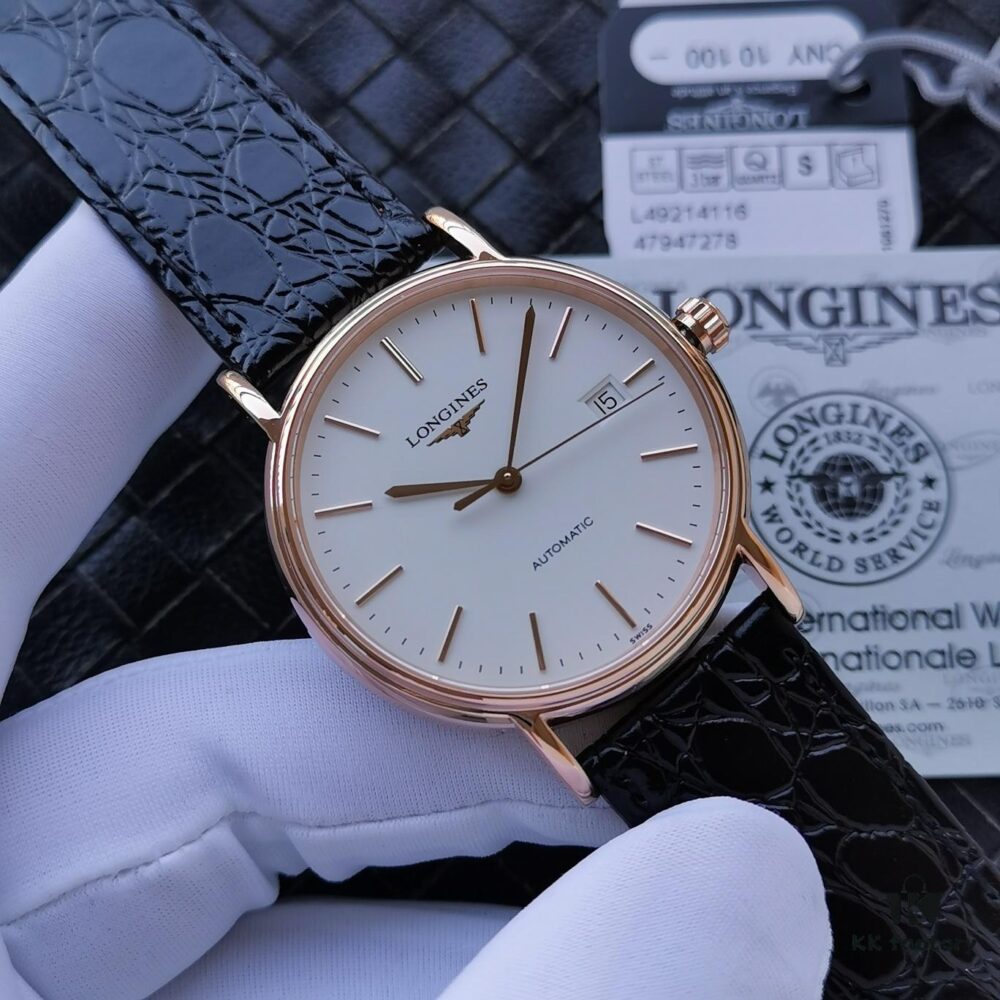 6931a825ccd8ab3d7af9c904 King Year (KY) Production - Longines Elegant Collection, 38.5mm Case, Cal.L619 Ultra-Thin Automatic Movement, Double-Sided Sapphire Crystal, 316L Stainless Steel Bracelet