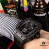 6931a829ccd8ab3d7af9c944 Richard Mille RM052 Series Latest Upgrade Skull Edition Carbon Fiber Case with Original Imported Mechanical Movement