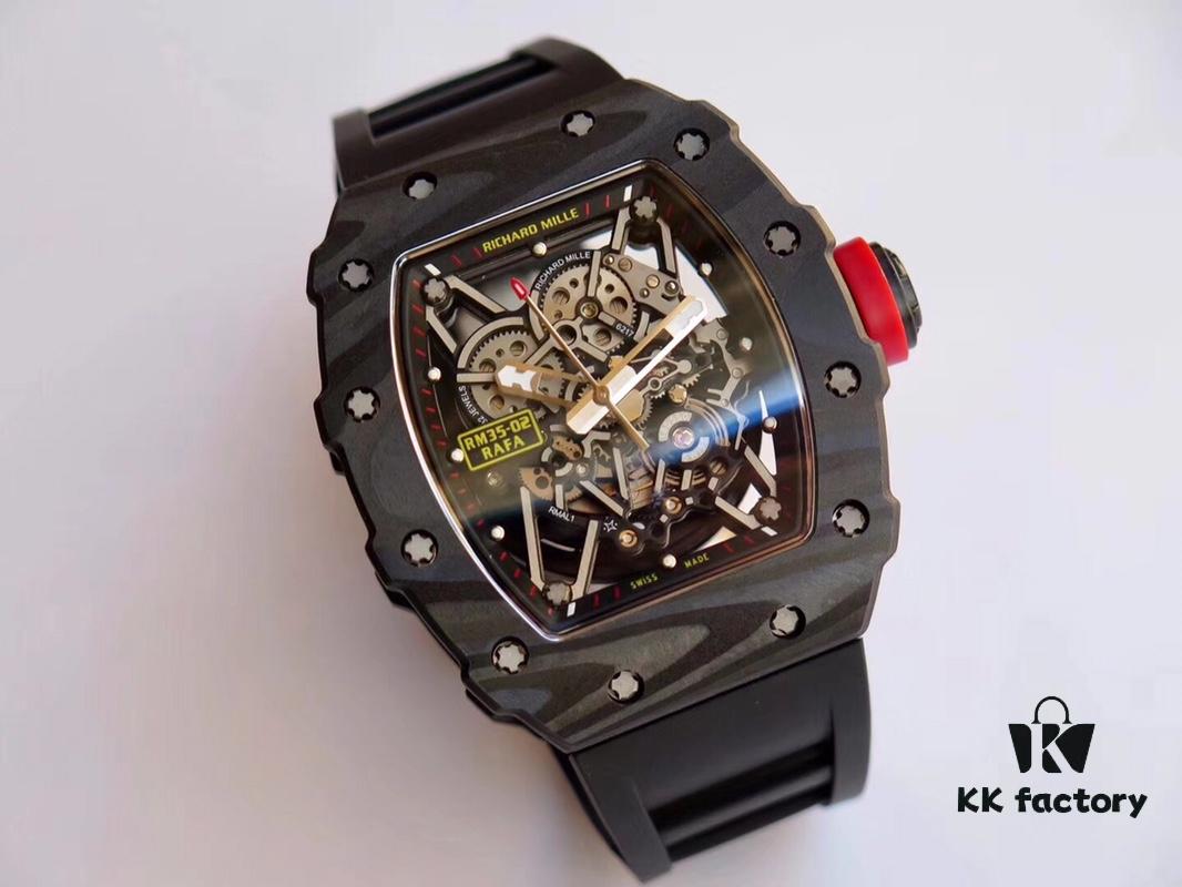 6931a829ccd8ab3d7af9c94d KV🌟RM35-02 Series (V2) Upgraded Version🌟 Richard Mille RM35-02 Carbon Fiber Edition