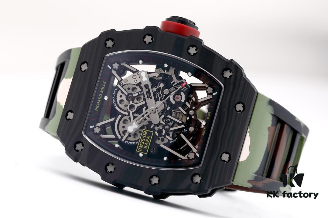 6931a82bccd8ab3d7af9c964 KV Taiwan Factory🔥Richard Mille RM-035 Carbon Fiber 'Camouflage' Series - Ultimate Replica Edition