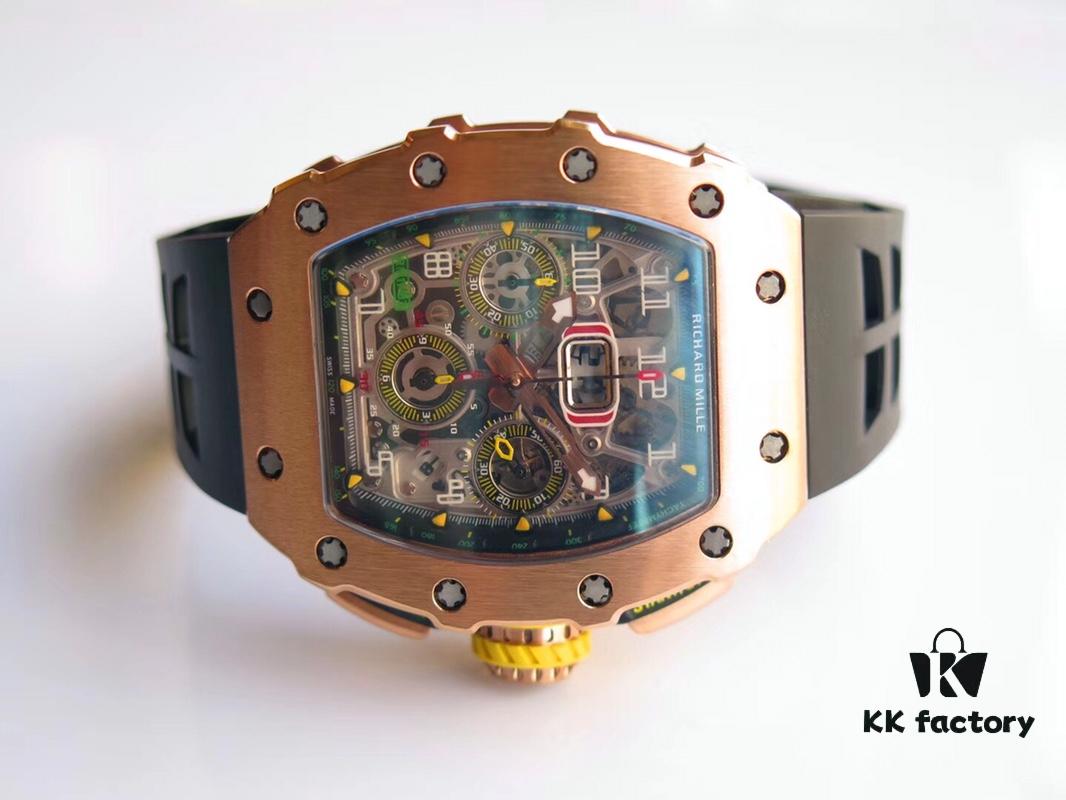 6931a82bccd8ab3d7af9c96a KV Richard Mille RM11-03RG Series Perfect Ergonomic Design Aligns with the Brand's Pursuit of Iconic Excellence