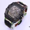 6931a82cccd8ab3d7af9c973 KV Taiwan Factory New Masterpiece Richard Mille RM011-03 NTPT Carbon Fiber Watch