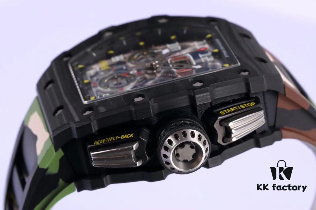 6931a82cccd8ab3d7af9c974 KV Taiwan Factory New Masterpiece Richard Mille RM011-03 NTPT Carbon Fiber Watch