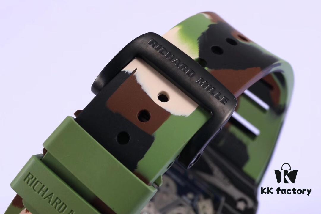 6931a82cccd8ab3d7af9c977 KV Taiwan Factory New Masterpiece Richard Mille RM011-03 NTPT Carbon Fiber Watch