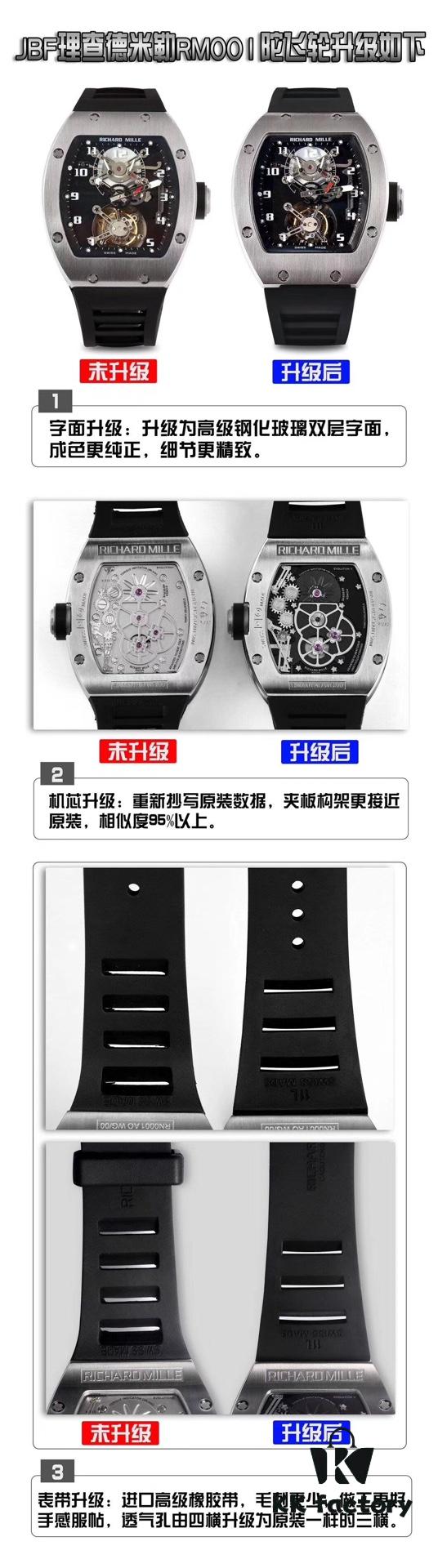 6931a82dccd8ab3d7af9c989 JB Factory Richard Mille RM001 True Tourbillon Upgraded Version