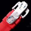 KV Taiwan Factory's Latest Masterpiece! Richard Mill RM055 White Ceramic Case with White/Red Rubber Strap New Arrival!