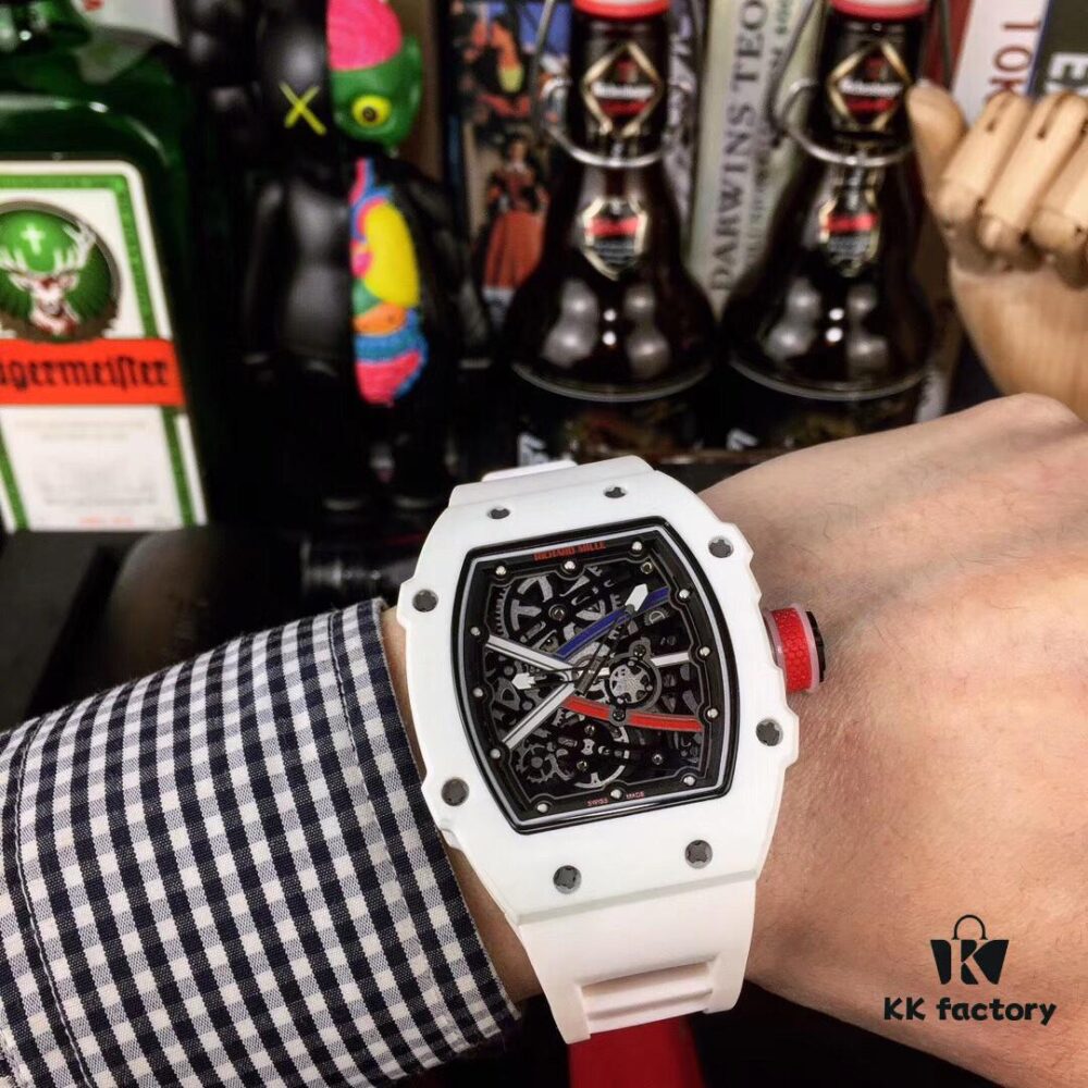 6931a830ccd8ab3d7af9c9c3 Richard Mille RM67-02 Champion High Jumper Edition 1:1 Precision Molded Case Made of 100% NTPT Carbon Fiber / Ceramic Material with Unique Texture, Equipped with Genuine Citizen Automatic Mechanical Movement Vibrating at 28,800, Fully Crafted Including Case and Small Components, Featuring Mature Technology and Distinctively Dynamic Design Lines, Paired with Special Nylon Strap, Size 48X42mm