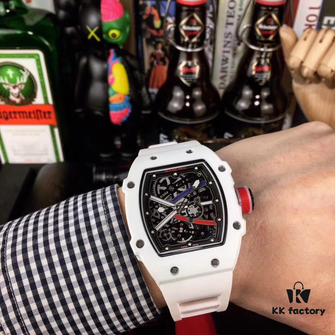 6931a830ccd8ab3d7af9c9c3 Richard Mille RM67-02 Champion High Jumper Edition 1:1 Precision Molded Case Made of 100% NTPT Carbon Fiber / Ceramic Material with Unique Texture, Equipped with Genuine Citizen Automatic Mechanical Movement Vibrating at 28,800, Fully Crafted Including Case and Small Components, Featuring Mature Technology and Distinctively Dynamic Design Lines, Paired with Special Nylon Strap, Size 48X42mm