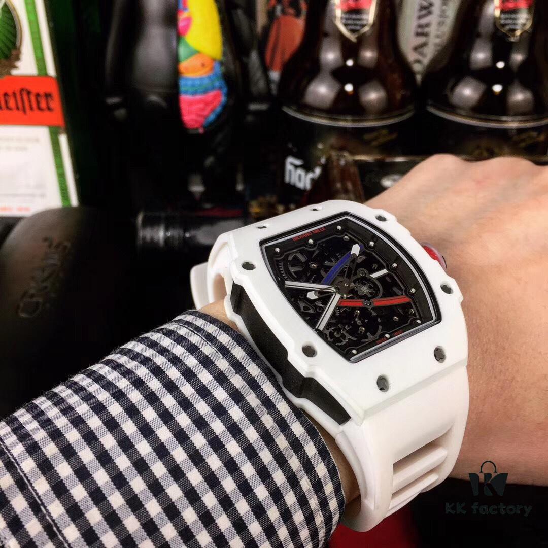6931a831ccd8ab3d7af9c9c5 Richard Mille RM67-02 Champion High Jumper Edition 1:1 Precision Molded Case Made of 100% NTPT Carbon Fiber / Ceramic Material with Unique Texture, Equipped with Genuine Citizen Automatic Mechanical Movement Vibrating at 28,800, Fully Crafted Including Case and Small Components, Featuring Mature Technology and Distinctively Dynamic Design Lines, Paired with Special Nylon Strap, Size 48X42mm