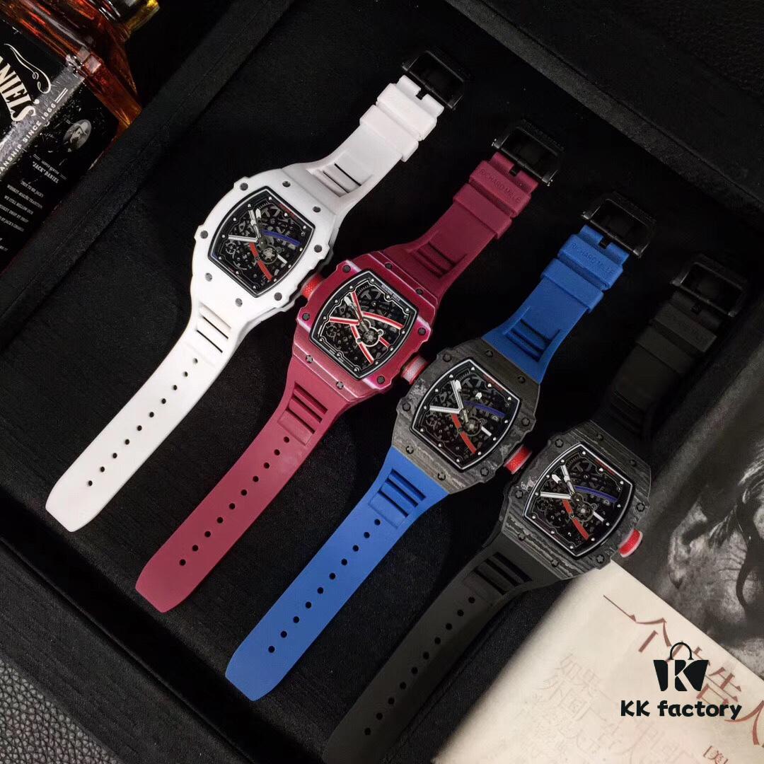 6931a831ccd8ab3d7af9c9cb Richard Mille RM67-02 Champion High Jumper Edition 1:1 Precision Molded Case Made of 100% NTPT Carbon Fiber / Ceramic Material with Unique Texture, Equipped with Genuine Citizen Automatic Mechanical Movement Vibrating at 28,800, Fully Crafted Including Case and Small Components, Featuring Mature Technology and Distinctively Dynamic Design Lines, Paired with Special Nylon Strap, Size 48X42mm