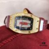 6931a834ccd8ab3d7af9c9fa Women's Richard Miller Red Lip Watch with 24K Gold Plating