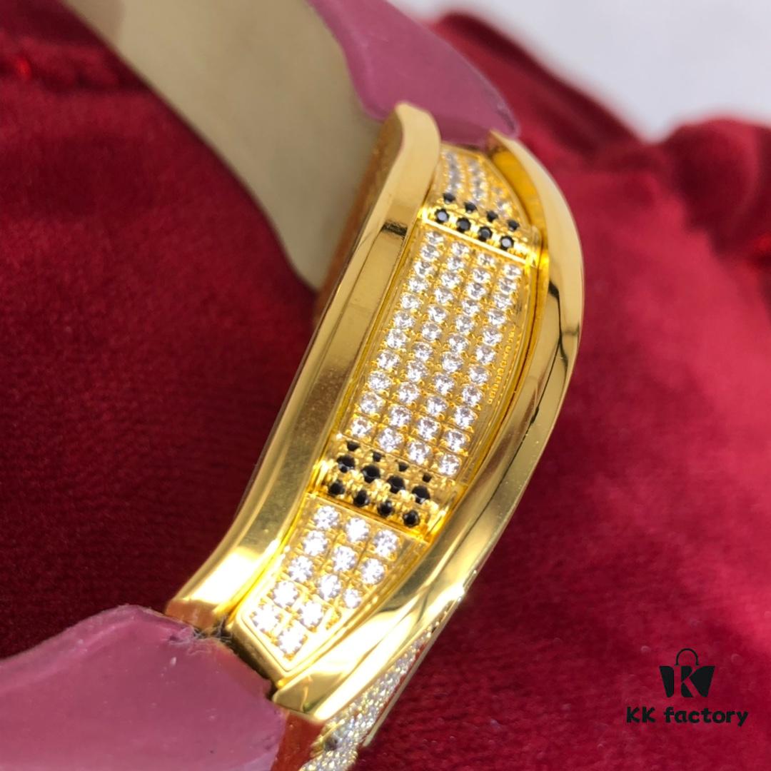 6931a834ccd8ab3d7af9c9fe Women's Richard Miller Red Lip Watch with 24K Gold Plating