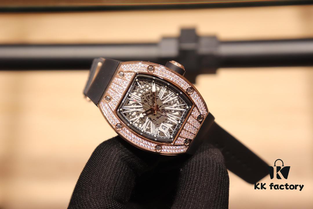 6931a834ccd8ab3d7af9ca03 Richard Mille RM010 New Craftsmanship Fashionable and Avant-garde Openwork Design Latest Special Edition Men's Luxury Watch