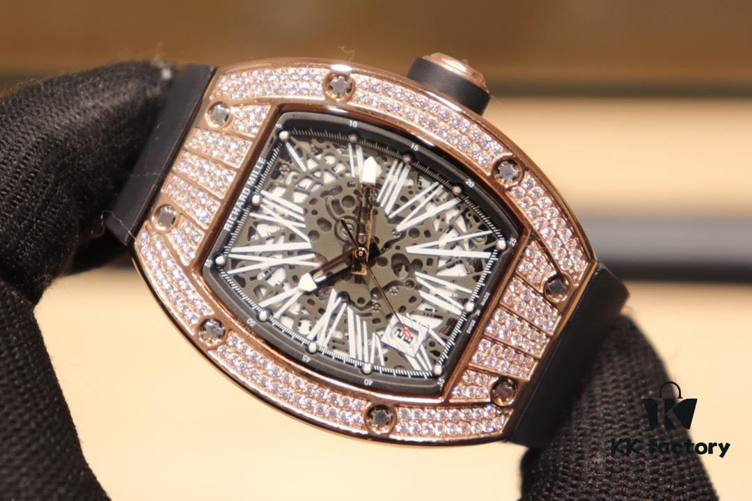 6931a834ccd8ab3d7af9ca05 Richard Mille RM010 New Craftsmanship Fashionable and Avant-garde Openwork Design Latest Special Edition Men's Luxury Watch