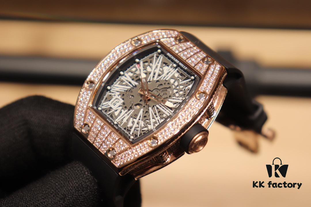 6931a835ccd8ab3d7af9ca06 Richard Mille RM010 New Craftsmanship Fashionable and Avant-garde Openwork Design Latest Special Edition Men's Luxury Watch