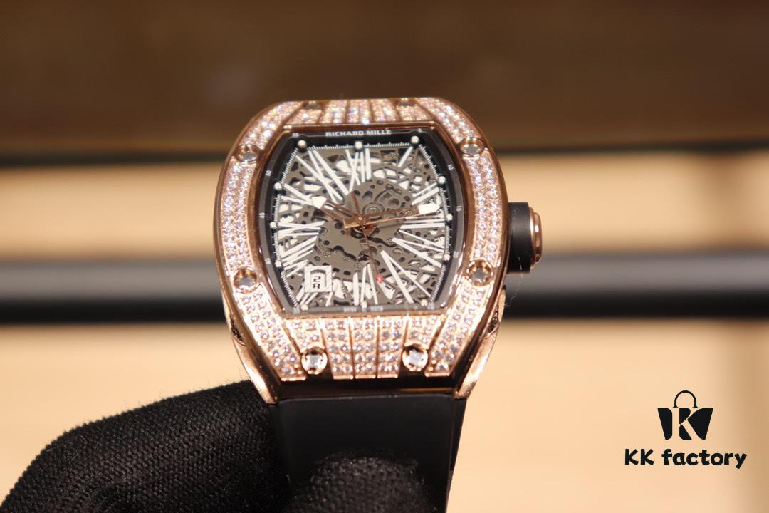 6931a835ccd8ab3d7af9ca07 Richard Mille RM010 New Craftsmanship Fashionable and Avant-garde Openwork Design Latest Special Edition Men's Luxury Watch