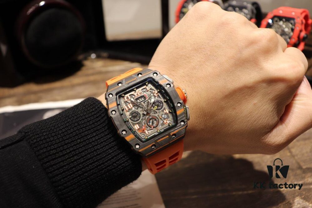 6931a836ccd8ab3d7af9ca26 Richard Mille RM11-03 Elevated to Artistic Excellence, Premium Carbon Fiber Case with Grand Date, Chronograph, Flyback/Reverse Jump Multi-Function Automatic Movement, Imported Rubber Strap with Original Folding Clasp, 50x40mm – Exemplifying Richard Mill's Luxury and Timeless Heritage
