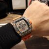 6931a836ccd8ab3d7af9ca26 Richard Mille RM11-03 Elevated to Artistic Excellence, Premium Carbon Fiber Case with Grand Date, Chronograph, Flyback/Reverse Jump Multi-Function Automatic Movement, Imported Rubber Strap with Original Folding Clasp, 50x40mm – Exemplifying Richard Mill's Luxury and Timeless Heritage