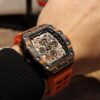 6931a837ccd8ab3d7af9ca27 Richard Mille RM11-03 Elevated to Artistic Excellence, Premium Carbon Fiber Case with Grand Date, Chronograph, Flyback/Reverse Jump Multi-Function Automatic Movement, Imported Rubber Strap with Original Folding Clasp, 50x40mm – Exemplifying Richard Mill's Luxury and Timeless Heritage