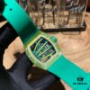 6931a838ccd8ab3d7af9ca48 Richard Mille RM59-01 in Imported Green-Yellow Special Polymer, Skeleton Automatic Movement with Mineral Tempered Glass