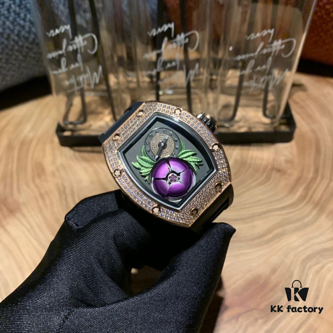 6931a839ccd8ab3d7af9ca4a BB Richard RM19 'One Fleeting Moment' Limited Edition Watch with Blooming Magnolia Flower Mechanism