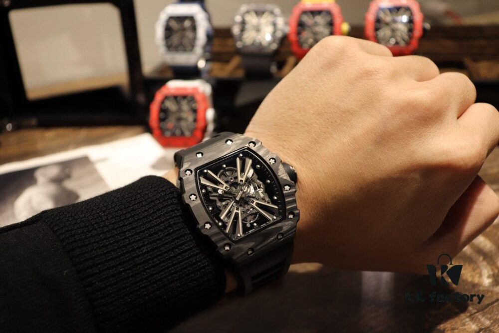 6931a839ccd8ab3d7af9ca53 Richard Mille RM12-01 Limited Edition Automatic Skeleton Watch with Racing-Inspired Design