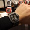 6931a839ccd8ab3d7af9ca53 Richard Mille RM12-01 Limited Edition Automatic Skeleton Watch with Racing-Inspired Design